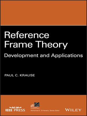 cover image of Reference Frame Theory